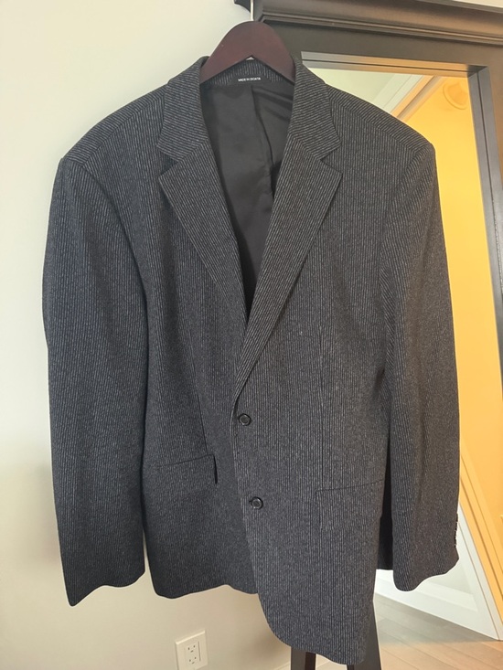 Hugo Boss Other - Hugo Boss Men's Pinstripe Two-Button Blazer - Charcoal